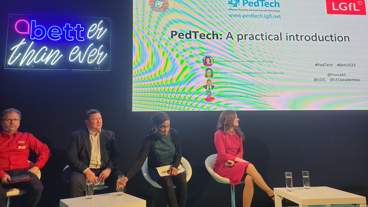 LGfL's tweet photo. #pedtech: A practical introduction has begun! 

Where @fionaAS will look into research, implications, examples and impact made by #pedtech https://t.co/evBSzjO5ug