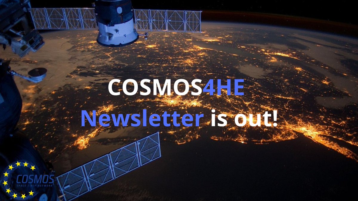 📢 #COSMOS4HE newsletter is out! 📨 Read about #EUSpace #CASSINI initiatives, #HorizonEU lump-sum funding, UK participation, and more: 🔗mailchi.mp/dd717279a404/c… To get the next one, make sure to register on our #SpaceNCP website: 🚀 ncp-space.net