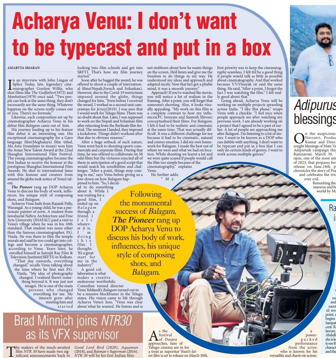 Thank you @amartyasmaran and <a href="/FeaturesPioneer/">The Pioneer South</a> 

pynr.in/acharya-venu-i…
