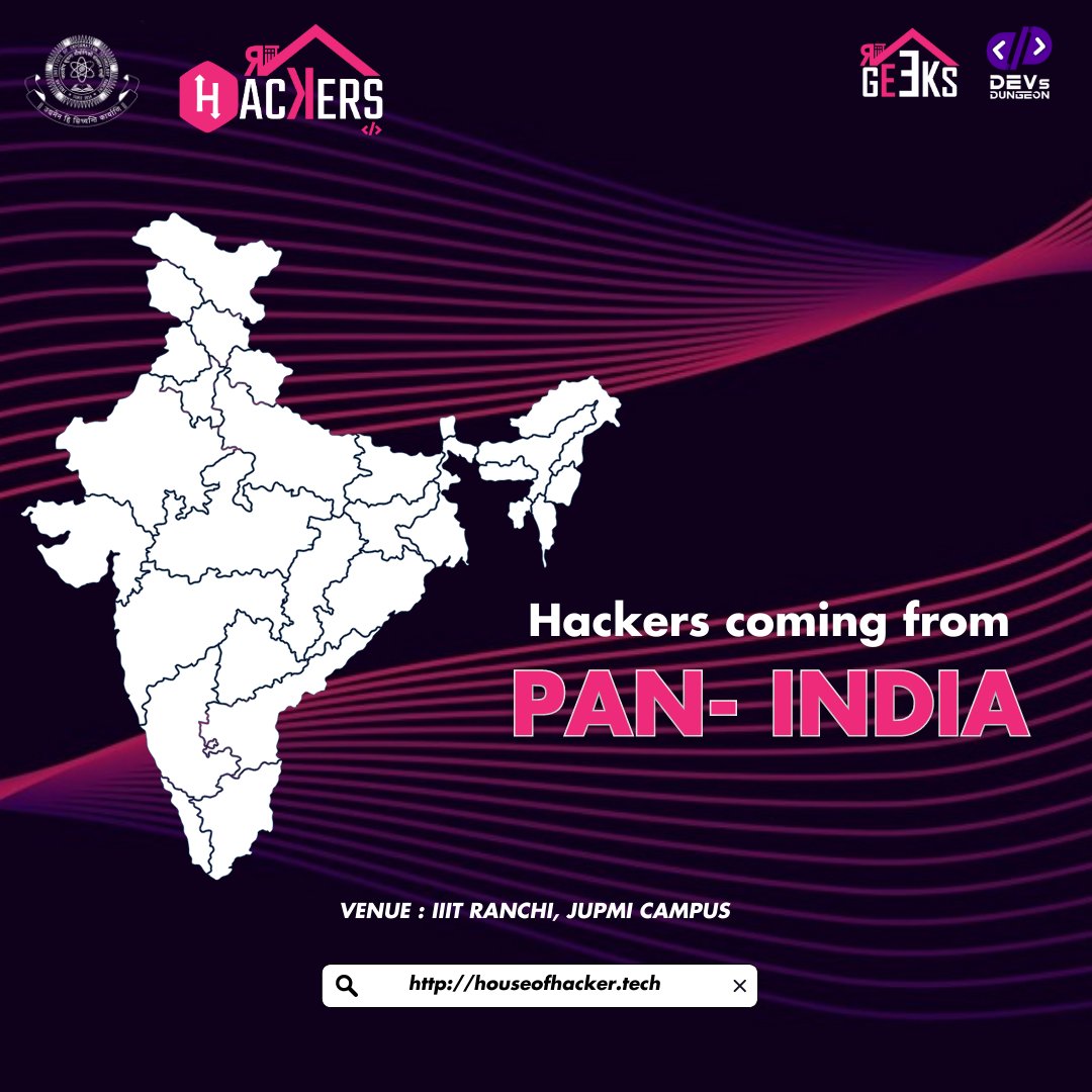 _houseofhackers's tweet photo. Why should you be a toad in the pool when #HOH23 co-organized by @devs_dungeon is open for you. Let's compete with participants from all over India and showcase your control over tech.

Register now at https://t.co/HxkheLPjSD

#Hackathon #IIITR @jetbrains @tezos @snapper_future https://t.co/8HFkP2svHS
