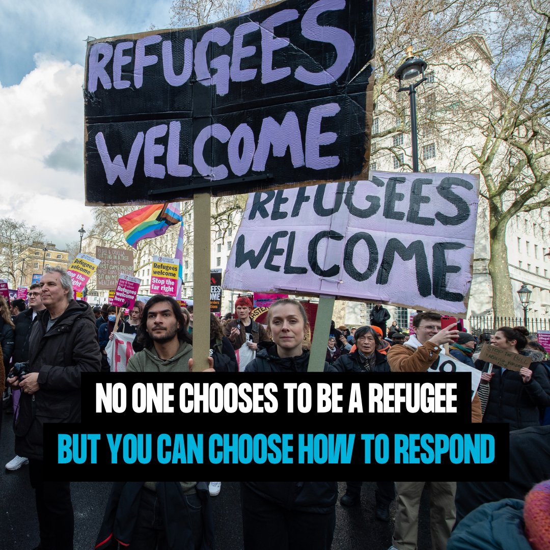Time and time again, we have shown that regardless of this government's cruel policies, we will stand up and say REFUGEES WELCOME.

We have to keep putting our love into action. 

Join us today - link in bio.