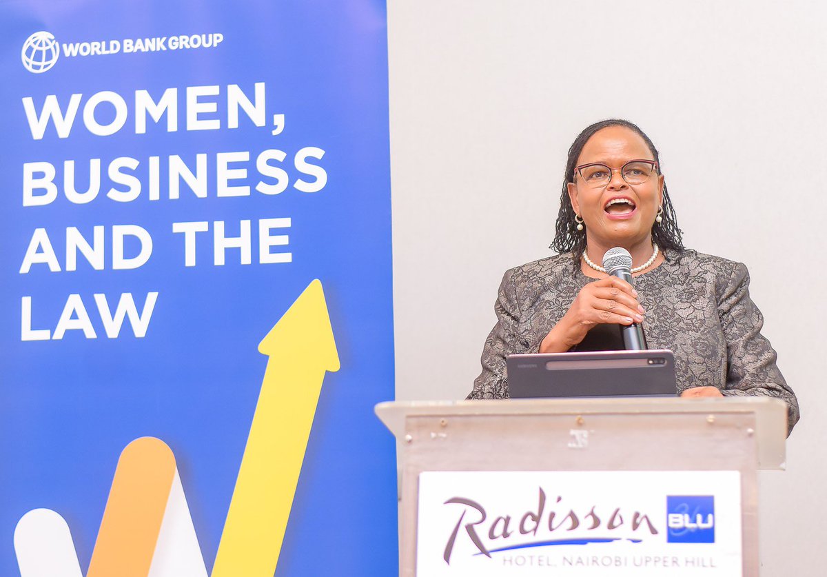 Changing attitudes,changing norms, increasing the number of female rule models are some of the inspirational quotes of this #womenbizlaw meeting led by @WorldBankKenya The legal framework about gender equality is strong in #Kenya but it’s implementation has to reach the next step
