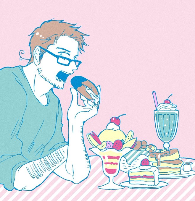 「dessert pancake」 illustration images(Latest)