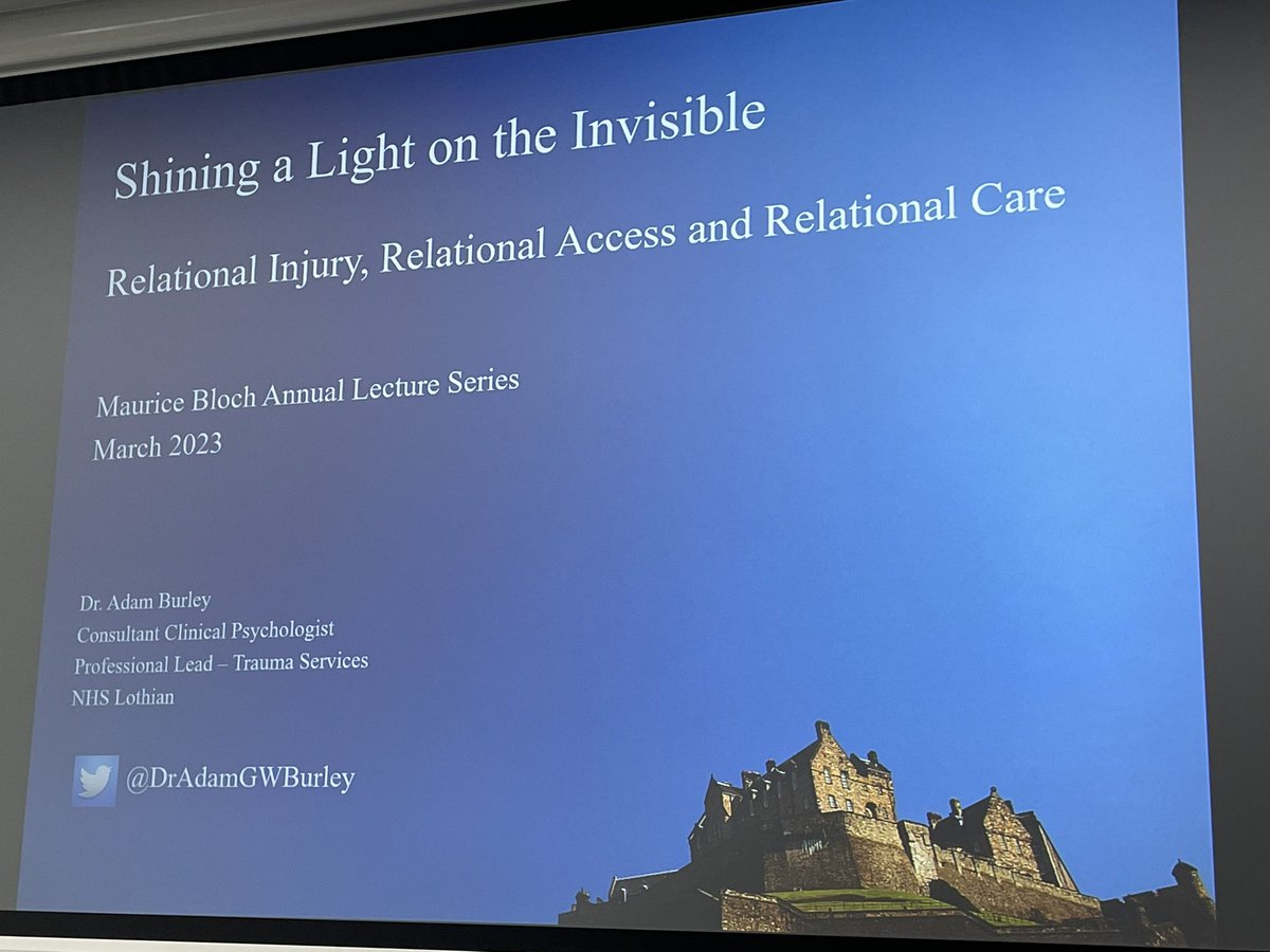 Fantastic to have our first @UofGSHW Maurice Bloch lecture in the new Clarice Pears building… and on a topic close to my heart - inclusion health insights from @DrAdamGWBurley, introduced by @aewilliamsonl @deependgp