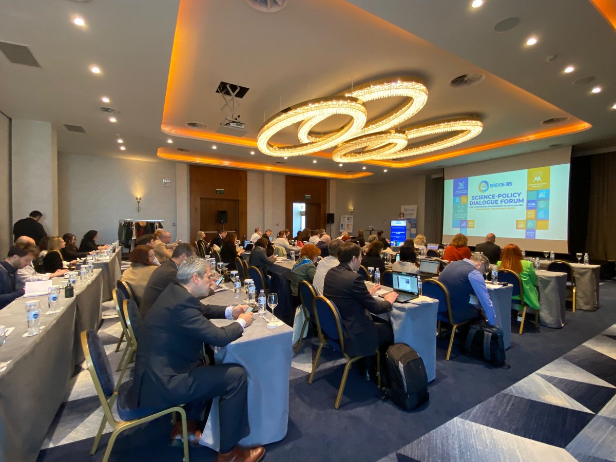 #BRIDGEBS Science-Policy Dialogue Forum is happening now in Thessaloniki, Greece!

Scientists, experts, and policy-makers from different countries are participating in this event to exchange key cross-cutting issues in established and emerging #BlueEconomy in the #BlackSea.
