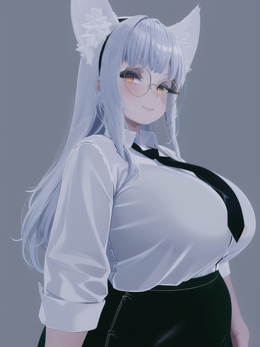 げるさんに色々お手伝い頂いてVRCやUnityのもみ子さんのスクショをひたすら使ってAIでもみ子さんを再現…!
4枚目が元にした写真の一枚 