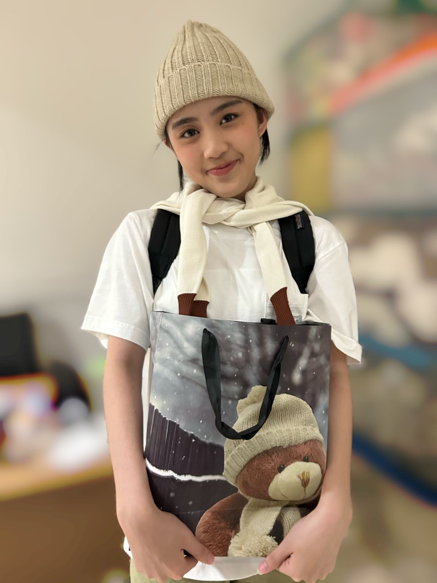 cosplay teddy bear di paper bag wkwkwkwk
