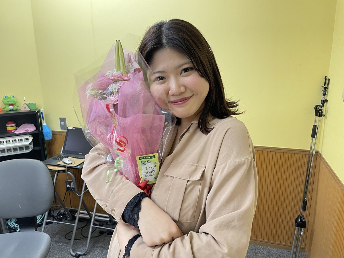 FMaiai's tweet photo. 【閉局まで、あと2日！】

水曜日コンビ🙋‍♀️🙋‍♂️

へぎちゃん&amp;まっきー！！
放送最終回でした😭

ありがとうございました✨

#エフエムあまがさき #fmaiai https://t.co/yk0LLgSsz6