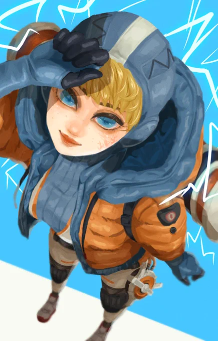 ワットソン他のレジェンズも描いてみたい#APEX  #ApexLegends  #エーペックスレジェンズ #ApexLegendsFanart  #wattson 