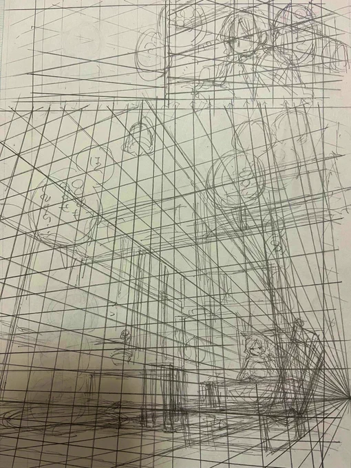 おまけの下描き📝✍️ 