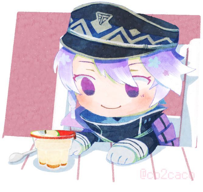 ごめんね清麿くん、わんぱくカフェは福岡には来ないんだよ(凍結中に描いてた絵です) 