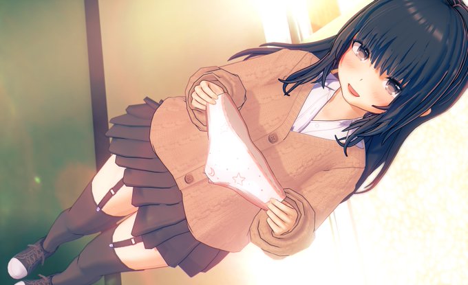 せんせい…

今日わたしが一日履いてたパンツ…せんせいにあげます💕

受け取ってくれたら…うれしいな💕 