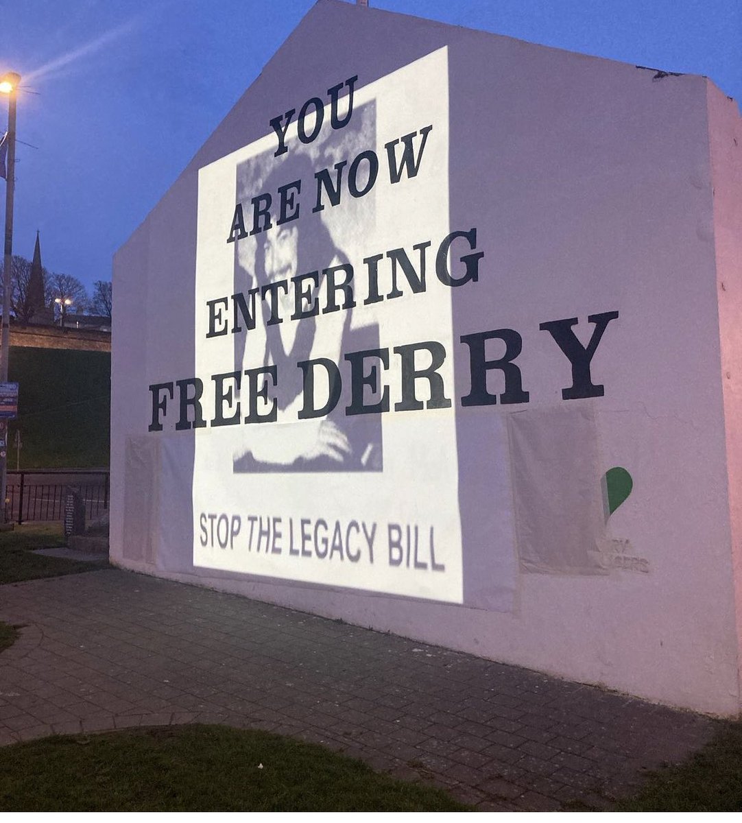 🛑STOP THE LEGACY BILL 🛑

1) Now on Museum of Free Derry YouTube channel is the demonstration organised by the Bloody Sunday Trust and @FinucaneCentre on Monday night in protest to the British Government’s #BillOfShame.

Follow link to our YouTube 👉 youtu.be/GRBo5SrIdSU