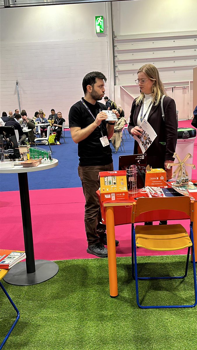 picobricks's tweet photo. Would one of the world’s most extensive educational technology fairs, Bett, ever be complete without PicoBricks?!

We tought it wouldn’t🤷🏼‍♀️

#bett #technologyfair #educationaltechnology #educationaltech #fairs #educationalfair #educationalfairs https://t.co/SbHdmX5dug