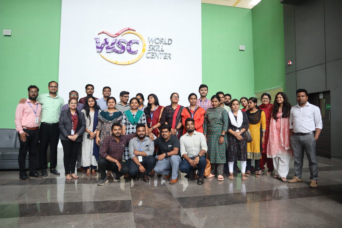 AlkaMisra_OSDA's tweet photo. A team of 32 young OAS officers visited WSC for an exposure visit. 

Their enthusiasm towards skilling and their appreciation for @WorldSkillCentr clearly indicates that the Skilled-in-Odisha mission is in the right direction. https://t.co/Sw3kOQsvEn