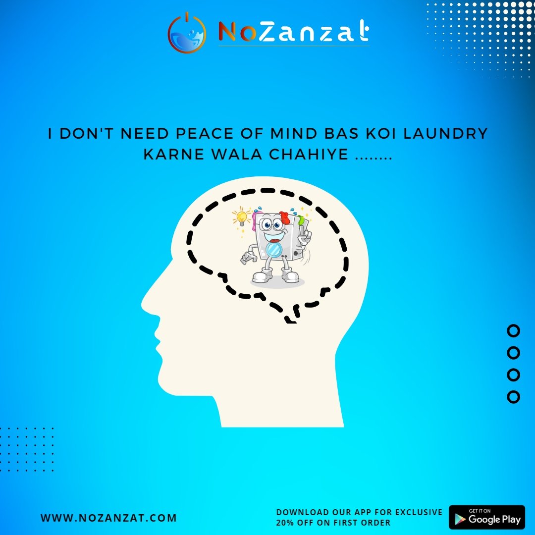 NoZanzat's tweet photo. If you're also thinking about this then don't worry we are here to do your laundry 🧺

Download our app from playstore and take Hassel free laundry service...

Follow for more - @nozanzat
Visit at https://t.co/JN9RPYFlg8 

#laundry #pune #punedaily #puneshivajinagar https://t.co/W20lofZwMW