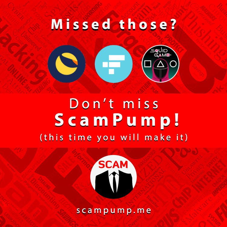 ScamPumpToken's tweet photo. WHAT HAPPENED TO SAFEMOON IS NOT POSSIBLE WITH SCAMPUMPTOKEN! WE BURNED ALL LP BECAUSE WE LOVE OUR COMMUNITY! ♥️ https://t.co/yUw1T0eora #safemoonhack #SafemoonRug #SAFEMOONWALLET #safemoon #safemoonscam https://t.co/Era4GglU3q