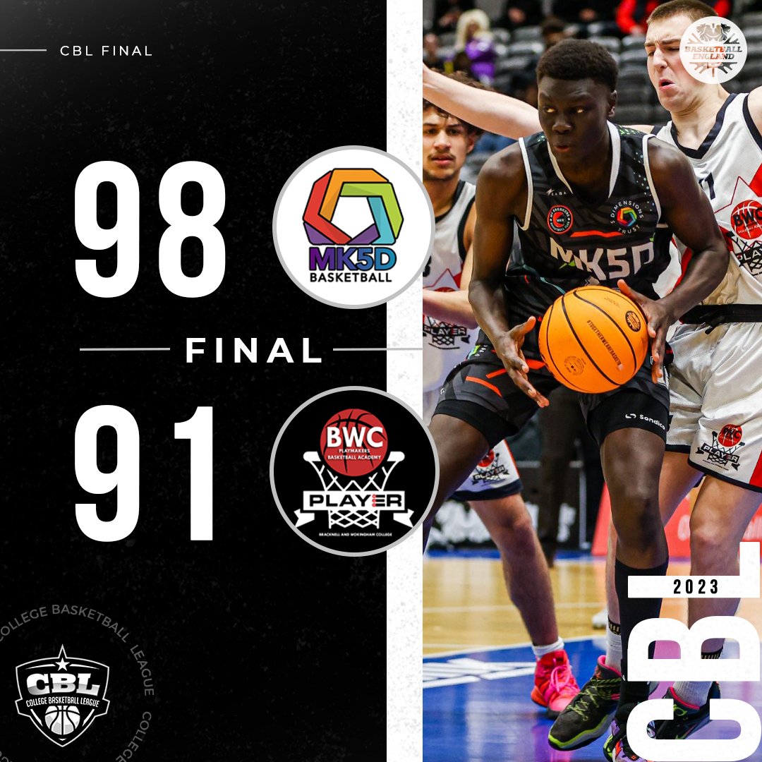 🏆 Shenley Brook End are CBL champions!

#GameTime