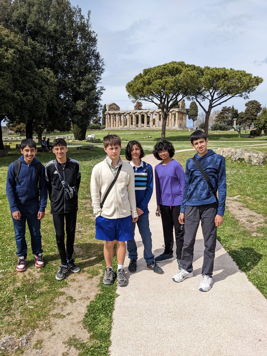 MTSClassics's tweet image. A Grand Tour: in the footsteps of Shelley and Goethe at Paestum.