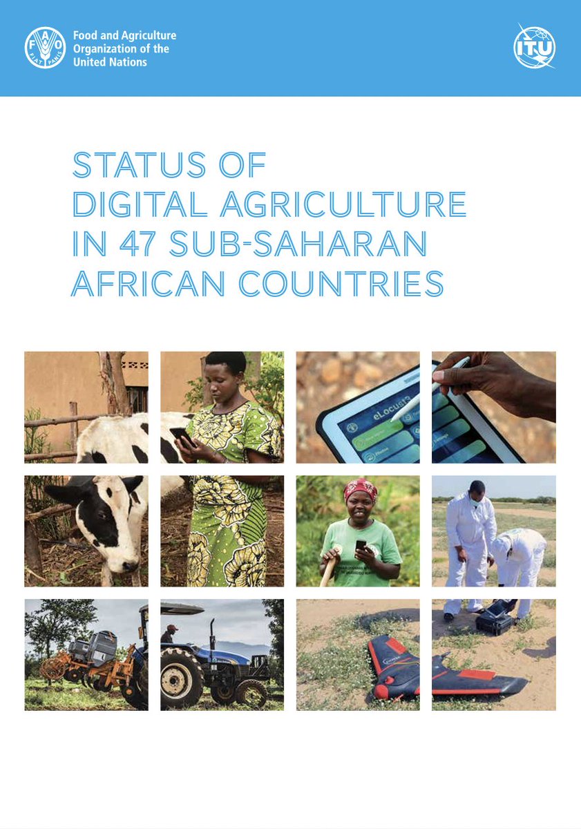 FAOInnovation's tweet image. Thembani Malapela also introduced FAO’s #DigitalforImpact program &amp;amp; mentioned @FAO @ITU  publication “Status of #DigitalAgriculture in sub-Saharan Africa”, a  groundbreaking study to understand the digital ecosystem in Africa 🌍
  👇🏾
fao.org/documents/card…