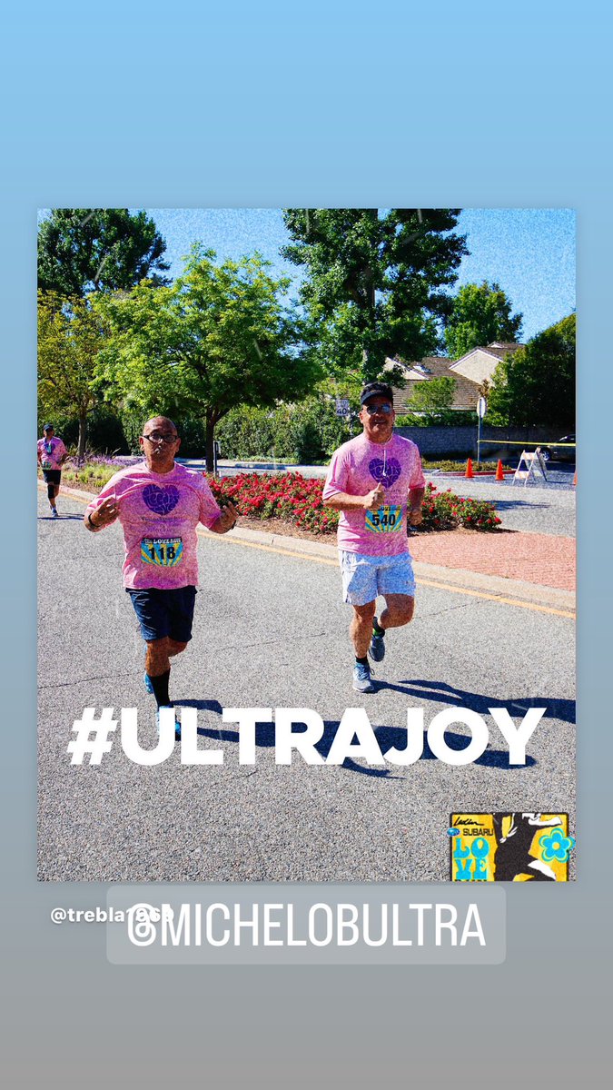 #UltraJOY is running with friends #ultraMarathonContest #joyWins #itsonlyWorthItIfYouEnjoyIt @MichelobULTRA