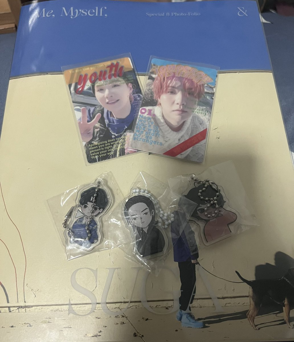 minsuga_meow09's tweet photo. ได้รับฟตบ.พี่ยุนกิแล้วนะคะ น่ารักมากๆ ของแถมคือที่!! มุมิสุดๆ แม่ค้าก็น่ารัก ขอบคุณที่เป็นธุระให้น้า 💖#reviewnomkeng https://t.co/Sl8xsqk8Kj