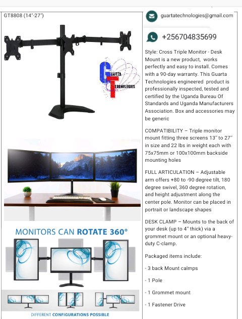 Let's give your work space a new look. 
#workspace 
#displaystands