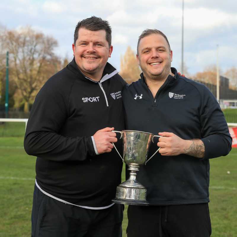 ThunderRugby's tweet photo. 📝 A week on from their fifth consecutive BUCS final win, we take a look at @NorthumbriaRL's tense victory over Leeds Beckett.

⚡ The final saw a number of our First Team and Reserves' players involved!

#ThunderArmy // #TrueNorth