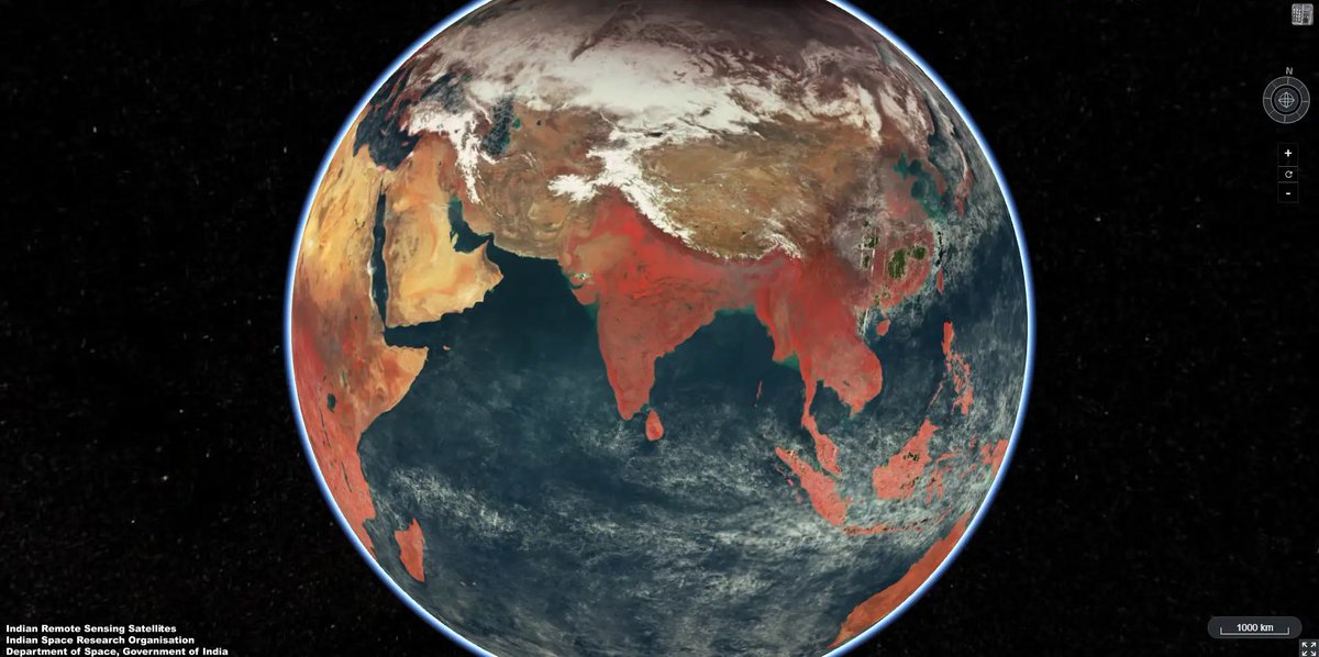 r_isro's tweet photo. (Contd.) #PSLVC54 #EOS06
Global false colour composite mosaic generated from EOS-06 data
https://t.co/zpDlNfSTWW https://t.co/ckvlDwqlgK