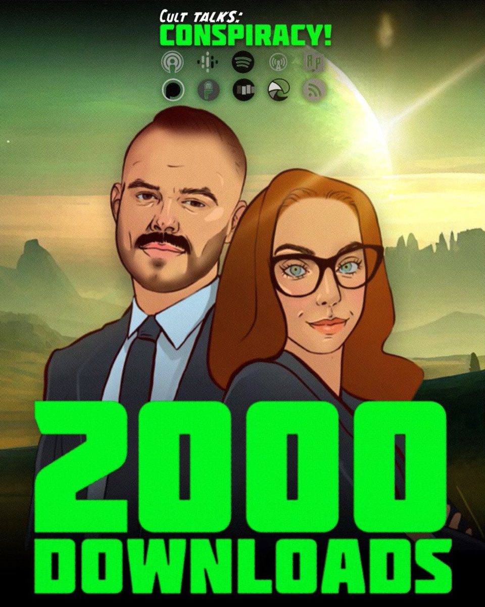 culttalknet's tweet image. Thank you all for joining us to #QuestionEverything on Cult Talks: Conspiracy! What’s been your favorite conspiracy so far? #JoinTheTalk 

#podcast #CONSPIRACY #ConspiracyTheories #conspiracytheory