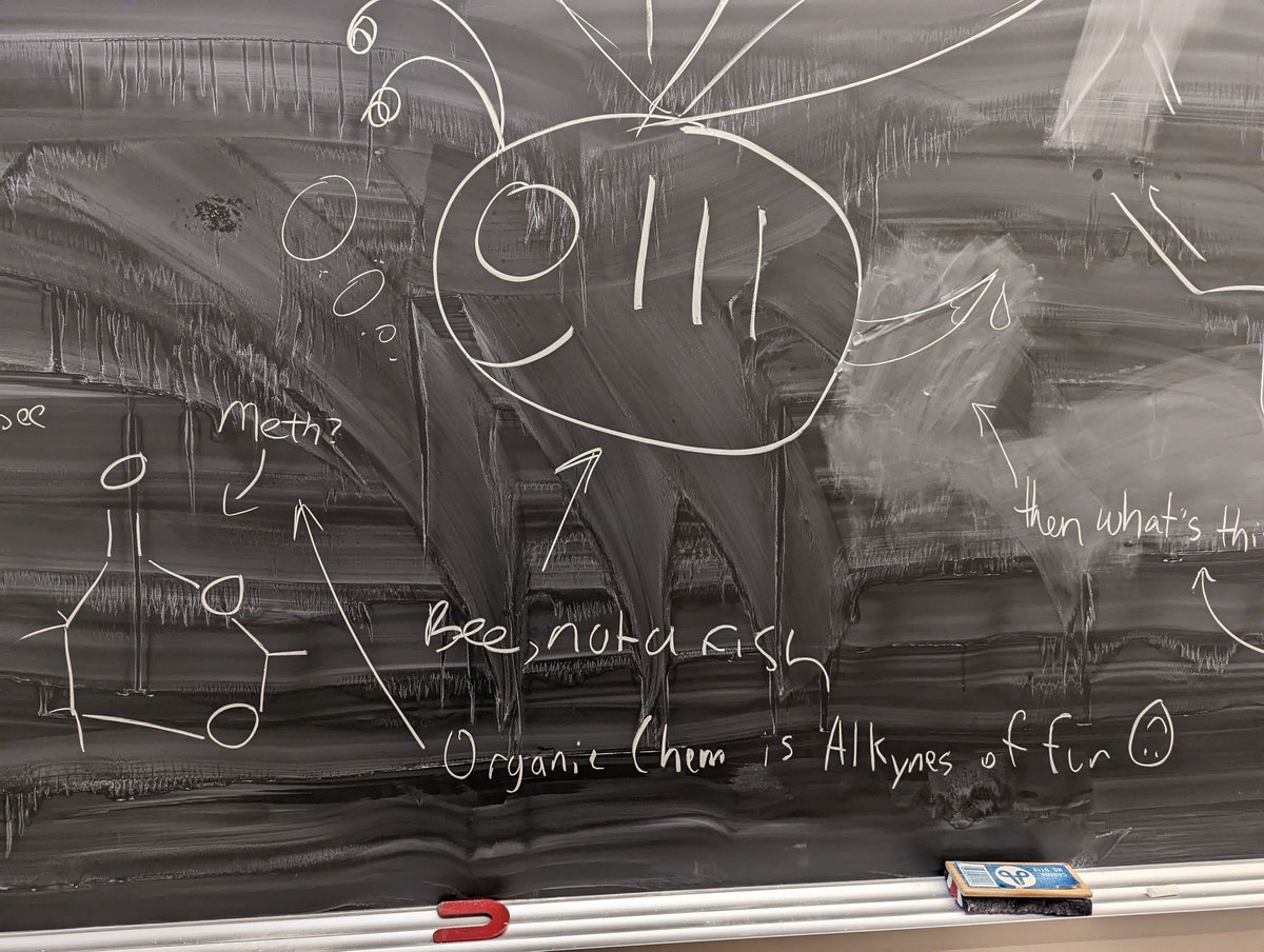 Myrna Simpson (@myrna_simpson) on Twitter photo I am enjoying the "chalkboard banter" between the Chemistry and Ecology grad students on my floor 🤣 <a href="/UTSC/">University of Toronto Scarborough</a> I am enjoying the "chalkboard banter" between the Chemistry and Ecology grad students on my floor 🤣 <a href="/UTSC/">University of Toronto Scarborough</a>