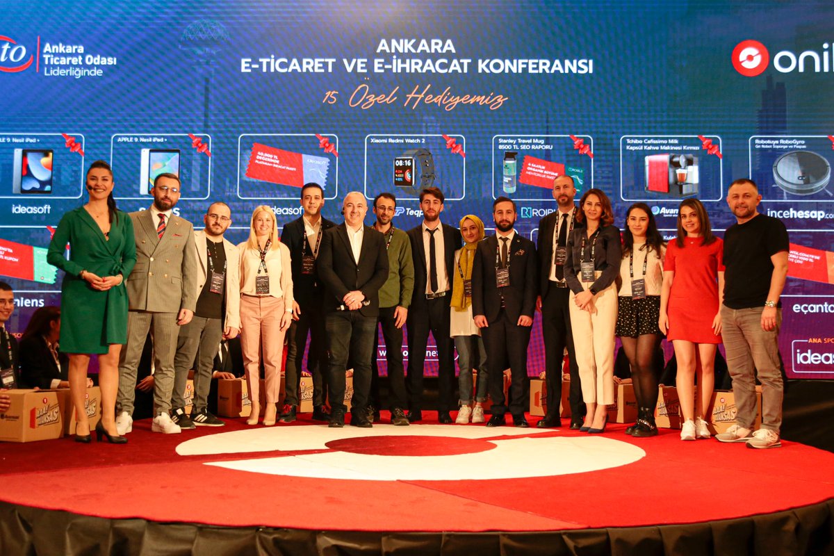 22 Mart 2023 | Ankara | E-Ticaret ve E-İhracat Konferansı

Ankara'da yedinci kez düzenlediğimiz Oniki etkinliğimizi yine başarıyla ve harika bir ekiple tamamladık. Tüm katılımcılarımıza teşekkür ediyoruz. 27 Nisan Denizli'de görüşmek dileğiyle... @CreaAjans_ @oniki_net