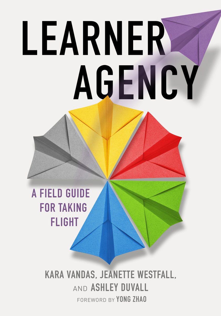 We are so excited to launch "Learner Agency: A Field Guide for Taking Flight" this spring from authors @klvandas <a href="/aeduvall/">Ashley Duvall</a>, and Jeanette Westfall!

Learn more and download a sneak peek here! bit.ly/3ZtJidX 
#LearnerAgency #TakeFlight #BookRelease