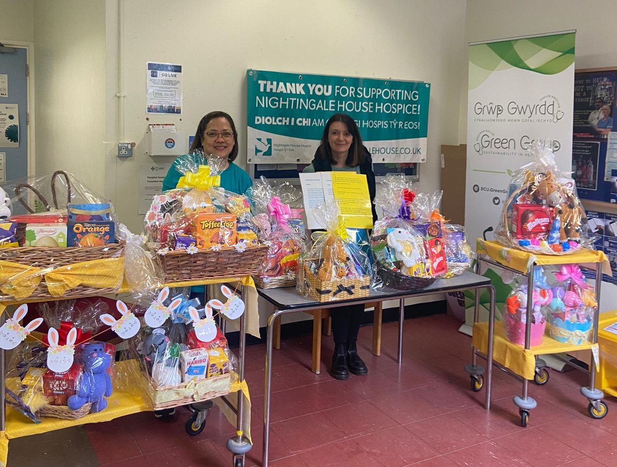 ᴀᴍʏ ʜᴜɢʜᴇꜱ (@hughbot1) on Twitter photo Kim & Tash are currently in the YWM canteen foyer fund raising for Kim’s Trek along the Camino De Santiago. This is all in support of <a href="/NightingaleHH/">Nightingale House</a> who provide specialist palliative care services. 14 hampers to win, tickets on sale until 2/4, get down there! ❤️🐣<a href="/BetsiCadwaladr/">Betsi Cadwaladr</a> Kim & Tash are currently in the YWM canteen foyer fund raising for Kim’s Trek along the Camino De Santiago. This is all in support of <a href="/NightingaleHH/">Nightingale House</a> who provide specialist palliative care services. 14 hampers to win, tickets on sale until 2/4, get down there! ❤️🐣<a href="/BetsiCadwaladr/">Betsi Cadwaladr</a>