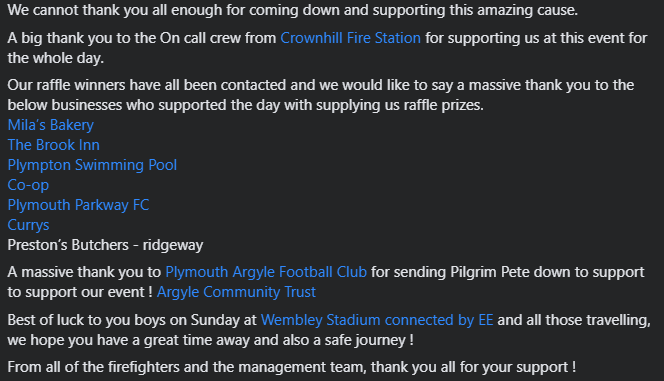 Plympton Fire Station tweet media