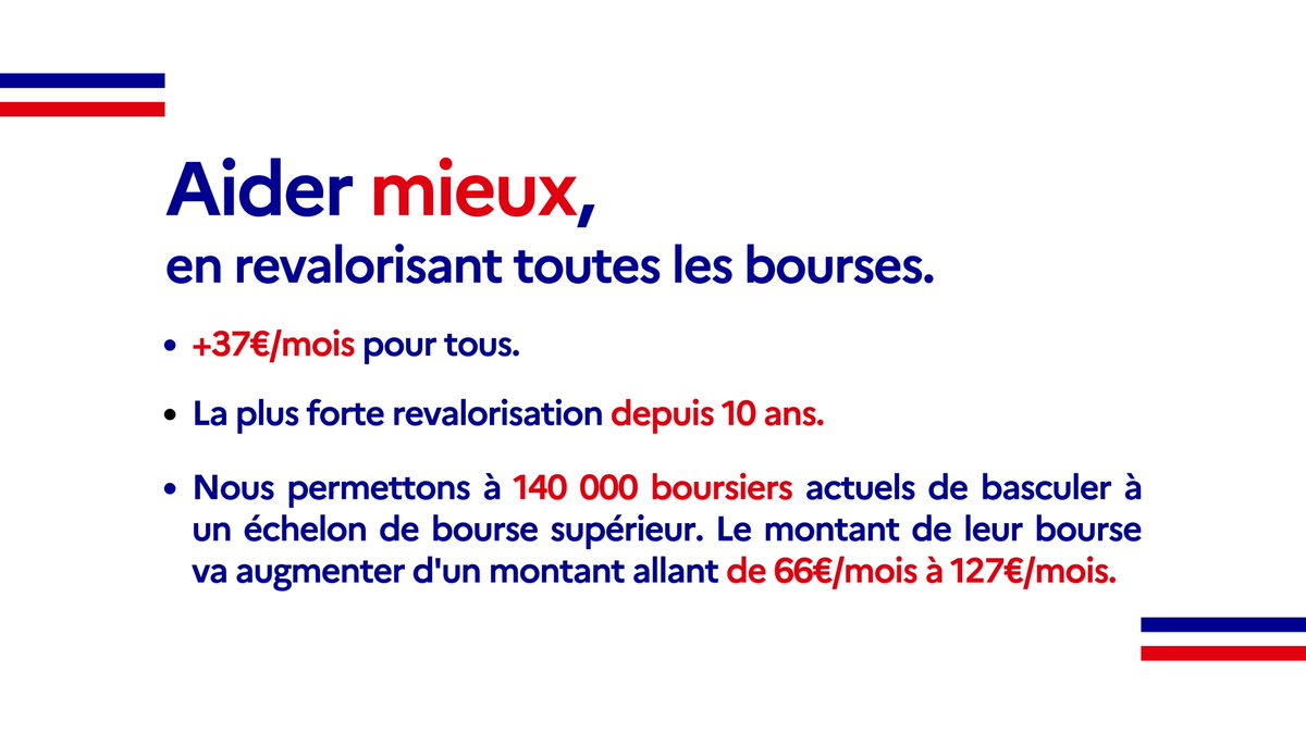 Étudiants En Confinement on Twitter "⚫️REFORME DES BOURSES DU CROUS Synthèse des annonces de