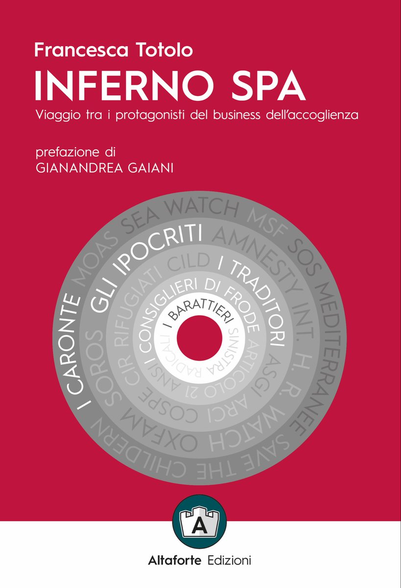 fratotolo2's tweet photo. Il mio libro #InfernoSpa tra i 10 migliori libri sulle #ONG
#migranti @AltaforteED
https://t.co/bAg8ZKGttU https://t.co/gaRUsxv2Z7