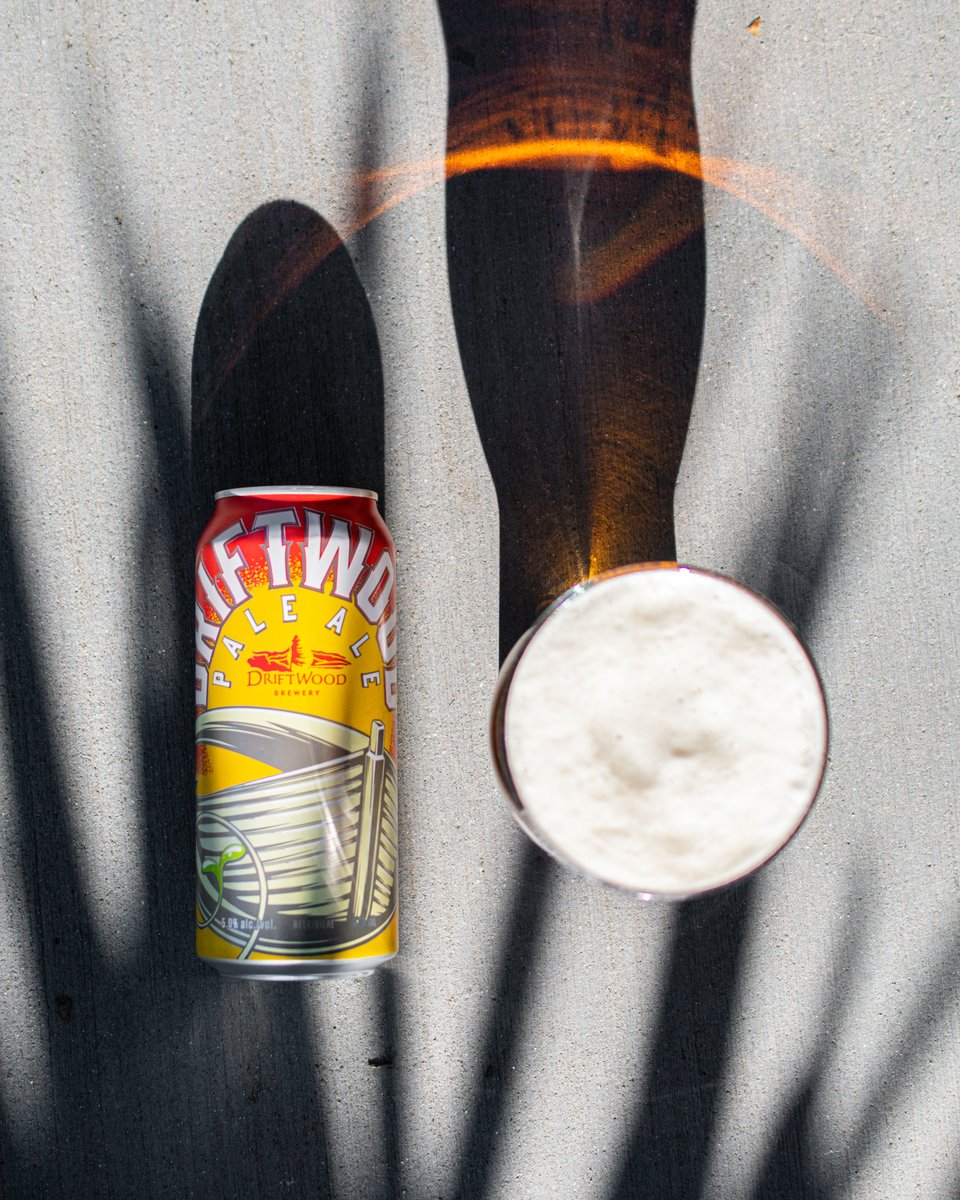 A timeless classic; Driftwood Pale Ale is now widely available across B.C.! Our homage to the roots of craft beer renaissance, this eponymous pale ale sets the Northwest character of Centennial hops upon a stage of clean, Canadian malted barley.

Now available in 473mL tall cans!