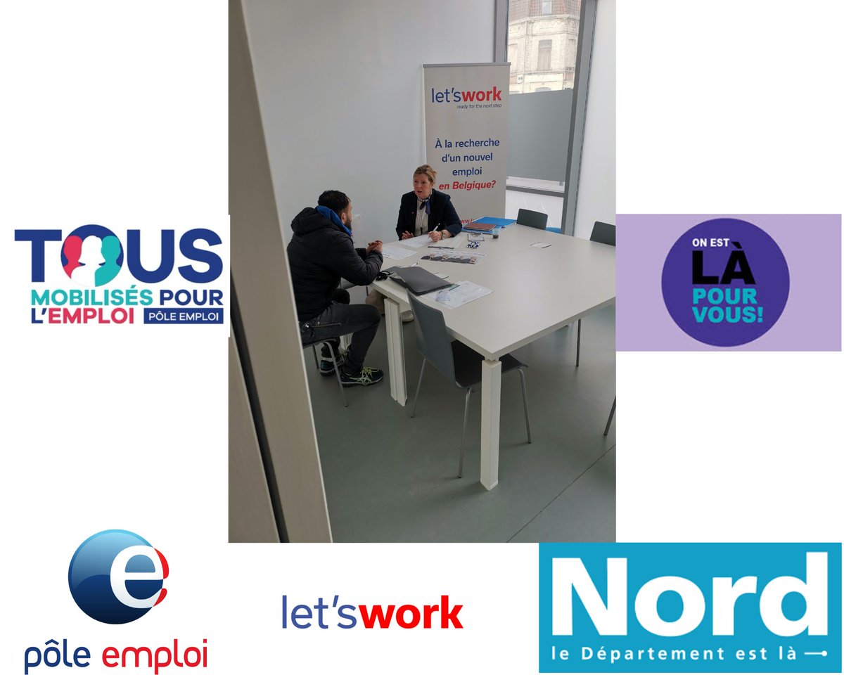 CyrilleMlt (@cyrillemlt) on Twitter photo UNIS VERS L'EMPLOI #transfrontalier mars 2023, avec @pole_emploi et <a href="/departement59/">Département du Nord</a>
👉 Informations sur le travail en Belgique et préparation à l'entretien
👉 Recrutement avec Let's Work
👉 Rebond avec un reporting du processus de retour à l'emploi
#TousMobilisés #onestlàpourvous UNIS VERS L'EMPLOI #transfrontalier mars 2023, avec @pole_emploi et <a href="/departement59/">Département du Nord</a>
👉 Informations sur le travail en Belgique et préparation à l'entretien
👉 Recrutement avec Let's Work
👉 Rebond avec un reporting du processus de retour à l'emploi
#TousMobilisés #onestlàpourvous