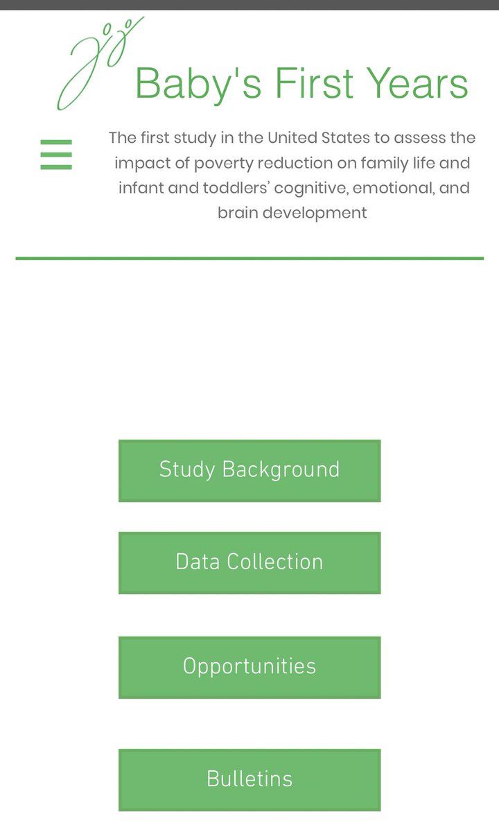 dynarski's tweet photo. Just saw terrific presentation by Greg Duncan on the Baby's First Years project

Super-interesting results

BONUS 
The anonymized data are publicly available

Great resource for teaching statistics

Great resource for students to practice replications 

https://t.co/PyUl3OStpz https://t.co/AP0KOvasz9