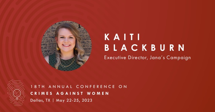 CCAW (@nationalccaw) on Twitter photo We can't wait to hear from Kaiti Blackburn, an expert on gender-based violence and Executive Director of <a href="/JanasCampaign/">Jana's Campaign</a>, at #CCAW2023! Register NOW for the 18th annual Conference on Crimes Against Women: bit.ly/3rOA8v1 We can't wait to hear from Kaiti Blackburn, an expert on gender-based violence and Executive Director of <a href="/JanasCampaign/">Jana's Campaign</a>, at #CCAW2023! Register NOW for the 18th annual Conference on Crimes Against Women: bit.ly/3rOA8v1