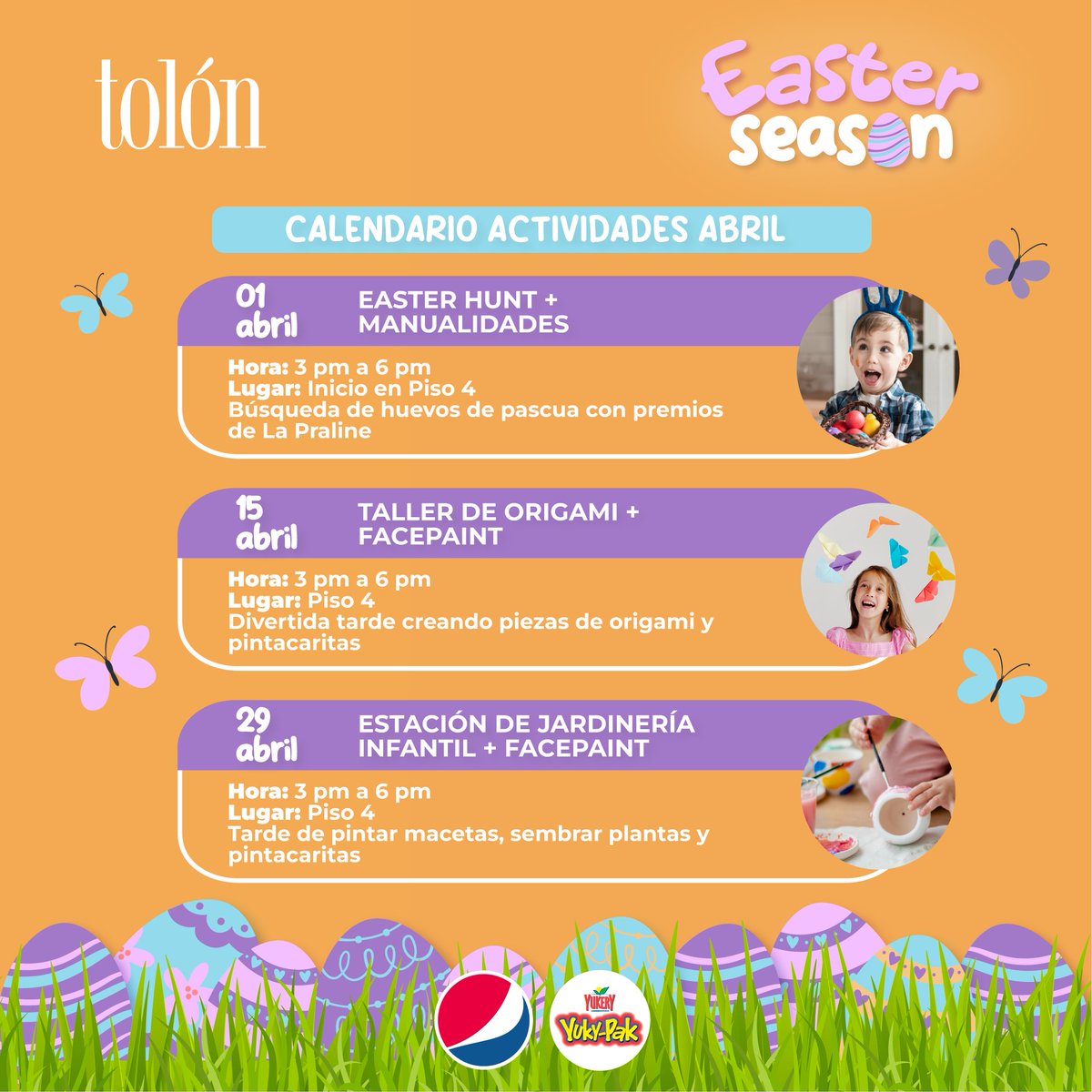 Te mostramos lo increíble de nuestras actividades de Abril. 

Aún estás a tiempo de registrarte para disfrutar de toda la diversión.

👇🏻👇🏻

bit.ly/3Kkur1u