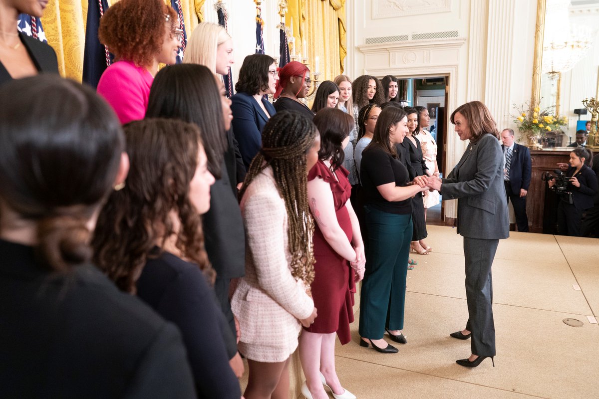 This month, I call attention to one remarkable woman in particular: Kamala. She's shattered barrier after barrier – the first woman to serve as San Francisco’s District Attorney, California’s AG, and our VP. @VP, thank you for your partnership in the progress we’ve made.