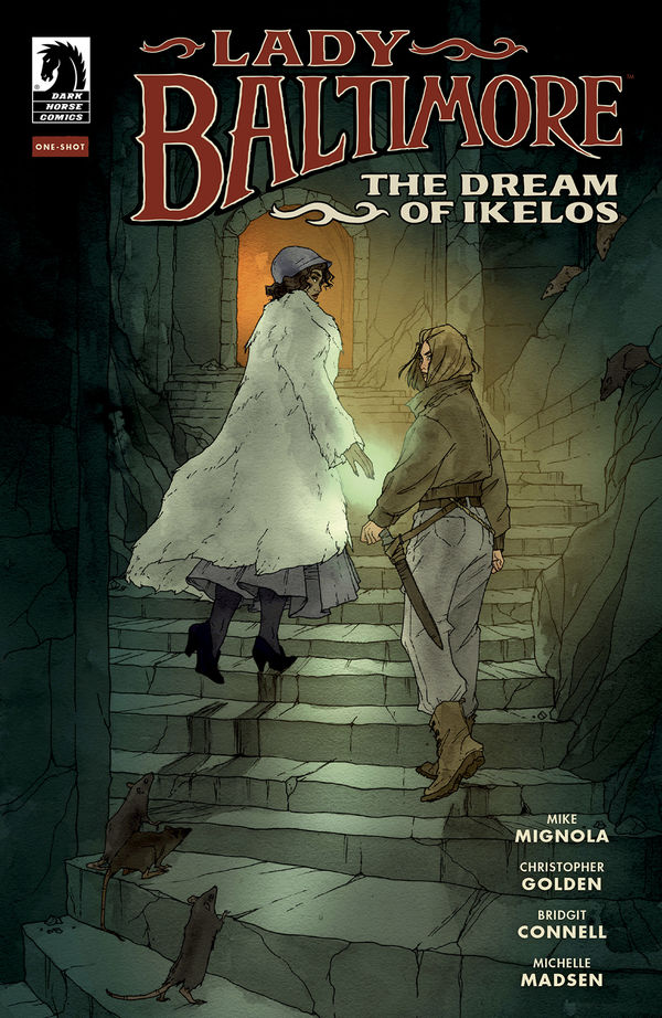 Lady Baltimore returns in The Dream of Ikelos one-shot! More: bit.ly/3JHjVji
A mercenary sorcerer finds a dangerous magical artifact, and Sofia &amp; Imogen must beat Nazi forces to it.
By <a href="/artofmmignola/">Mike Mignola</a> <a href="/ChristophGolden/">Christopher Golden UPDATES ONLY</a> @bridgitconnell Michelle Madsen, cover <a href="/Abigail_Larson/">Abigail Larson</a>