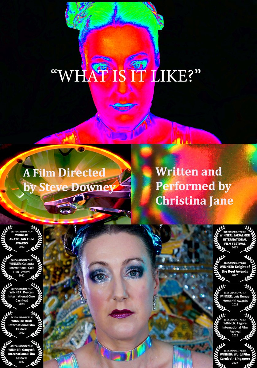 Film Poster from a film I wrote & starred in! 10 Winners Laurel's from Film Festival Awards!🌟🏆🎬🎥#film #filmposter #actor #actress #actresslife #author #writer #poet #screenwriter #actressmodel #poetry #filmfestival #disabilityfilm #disabledmodel #adhd #autism #autismawareness