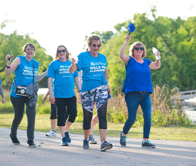 Alzheimer Society SK (@alzheimersk) on Twitter photo Each May during the #IGWalkForAlz, Canadians work together towards one common goal: a world without Alzheimer’s. Will you join them?
Register by April 30th to entered to win our early bird a prize valued at $1000! Visit walkforalzheimers.ca
<a href="/IGWealthMgmt/">IG Wealth Management</a> <a href="/AlzCanada/">Alzheimer Society of Canada</a> Each May during the #IGWalkForAlz, Canadians work together towards one common goal: a world without Alzheimer’s. Will you join them?
Register by April 30th to entered to win our early bird a prize valued at $1000! Visit walkforalzheimers.ca
<a href="/IGWealthMgmt/">IG Wealth Management</a> <a href="/AlzCanada/">Alzheimer Society of Canada</a>