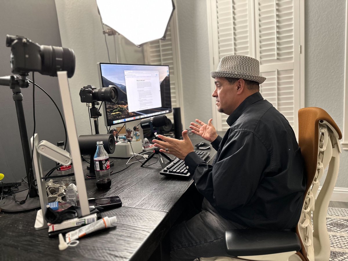 chrislema's tweet image. Today is video day with @leftlane as we record videos for our @motivationsai #MCode intro course.