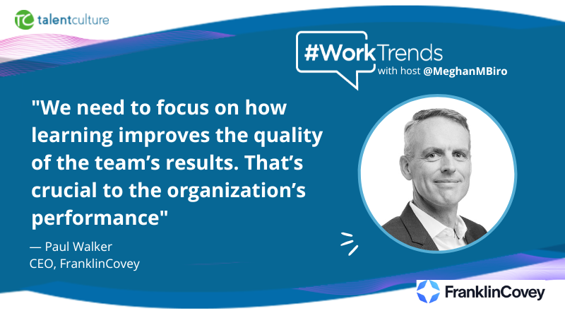 Want valuable insights on how to navigate the changing work landscape while staying ahead of the curve? Join FranklinCovey CEO @Paul_Walker_FC on Twitter today at  11:30 MT/1:30 ET as he hosts a LIVE Q&A session all about #WorkTrends. Don't miss it!