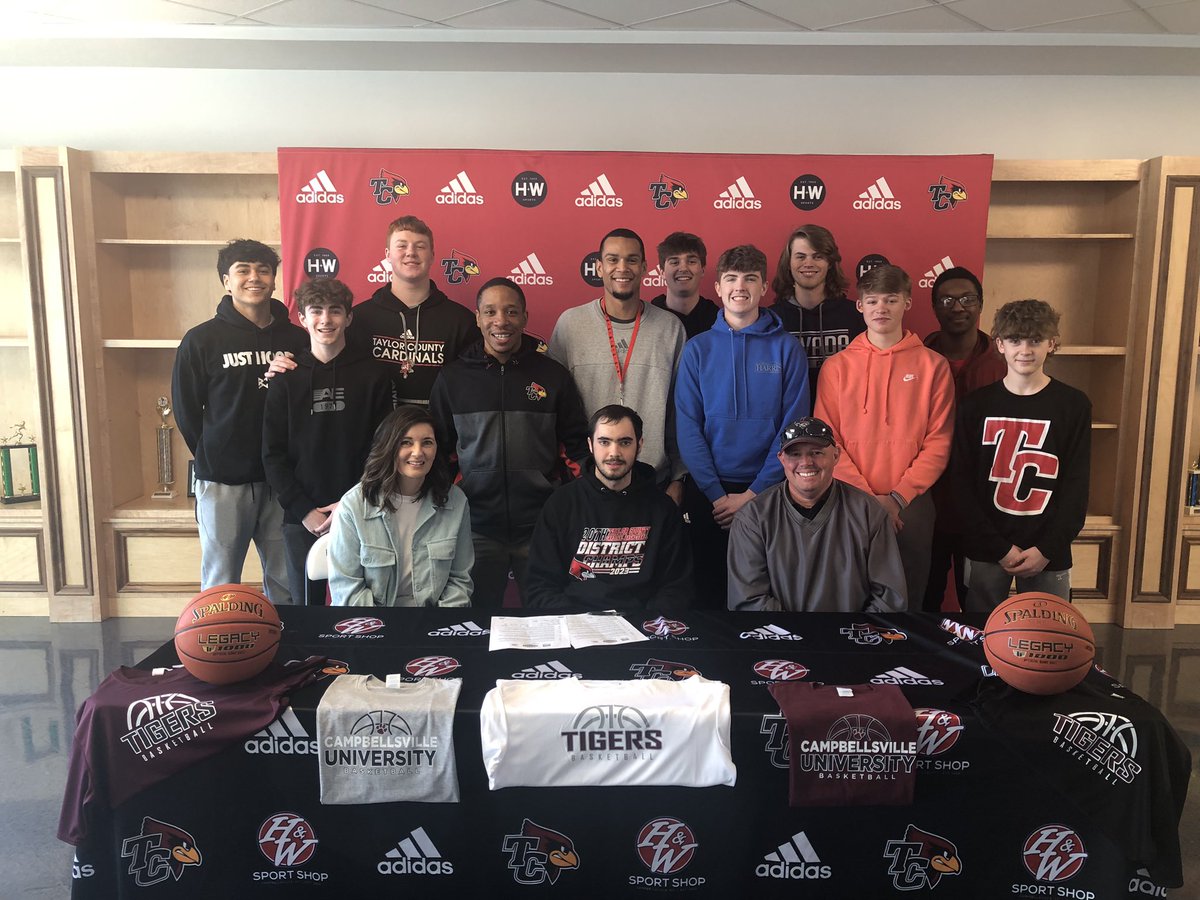 Congratulations to our guy Tate Sullivan on signing to the CU Men’s basketball program to continue his academic and athletic manager career! We are proud of you, Tate! #TCPride #TCBasketball #CUTigers🏀