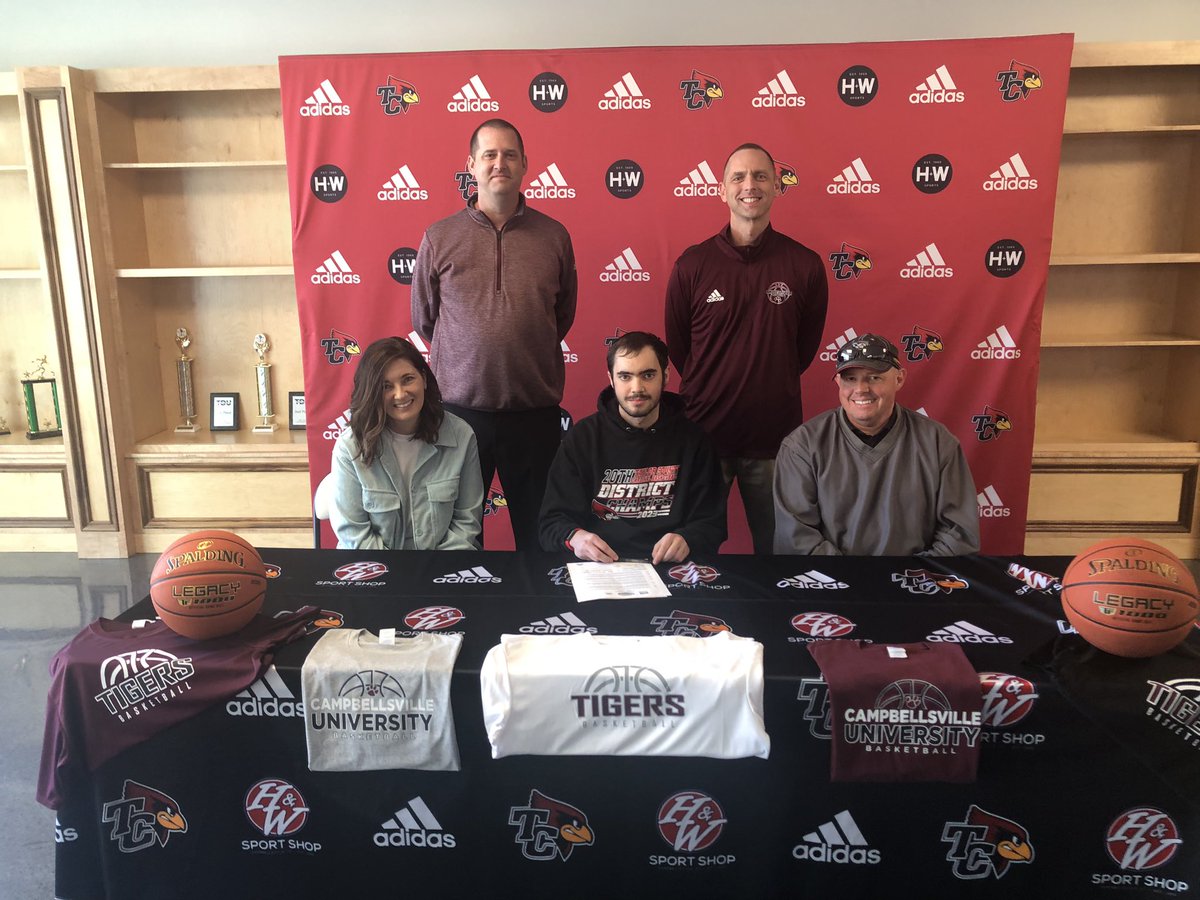 SportsTaylor's tweet photo. Congratulations to our guy Tate Sullivan on signing to the CU Men’s basketball program to continue his academic and athletic manager career! We are proud of you, Tate! #TCPride #TCBasketball #CUTigers🏀 https://t.co/8fdGDBnzCq